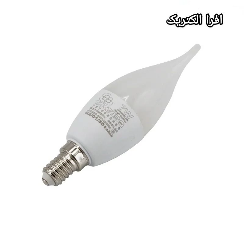لامپ ال ای دی 7 وات تک تاب مدل اشکی