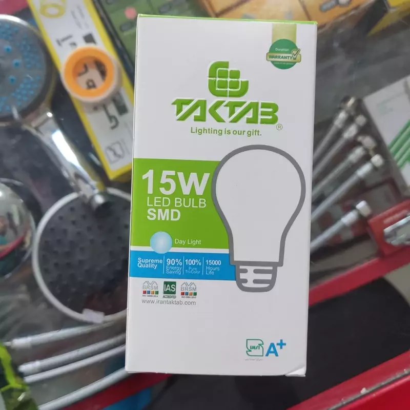 لامپ 15 وات تک تاب